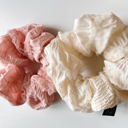 사랑스러움을 더하는 몽쉐리103 파스텔 헤어슈슈