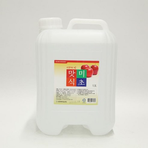 선진바이오 맛미식초 말통 13L, 1개
