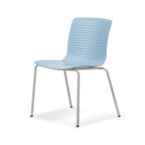 보나체 저스티 디자인 인테리어 회의실 미팅 카페 식탁 식당 화장대 의자, 4leg, 블루