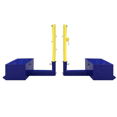 이동식 족구대 지주대 겸용 네트 배드민턴 테니스, 스몰 겸용 지주대 + 네트