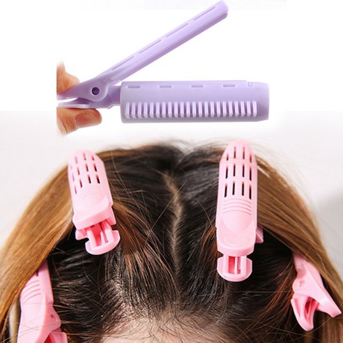 BD 뿌리볼륨집게 1p랜덤 롯드 헤어롤 구루프 구루푸 롯트 뿌리롯드 셀프펌 앞머리롤 앞머리펌 뿌리펌 볼륨집개, 1개