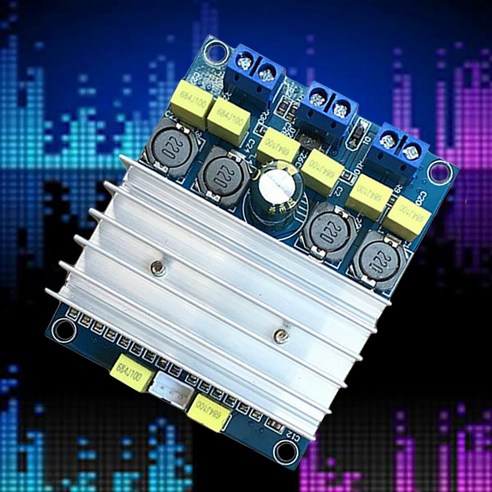 Lopbinte TDA7492 디지털 전력 증폭기 보드 50Wx2/100W 고출력 오디오, 1