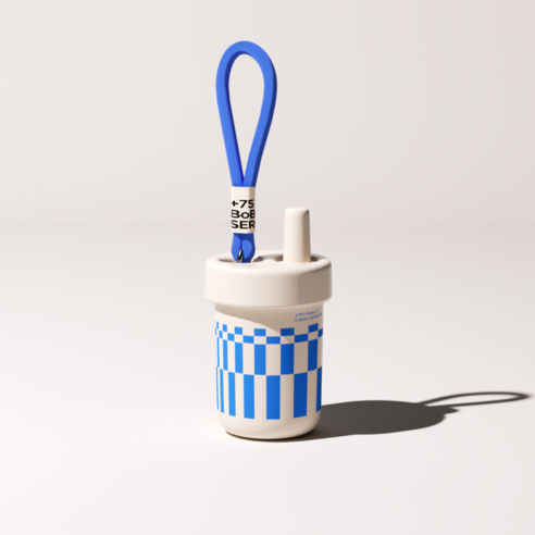 차코랩 진공 밀폐 스테인리스 텀블러 사무실 차량용 빨대컵 보온 보냉병 485ml, 화이트, 1개