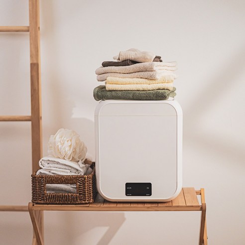 위생과 편리함을 동시에, 쉼공작소 미니밀리 UV 미니 세탁기