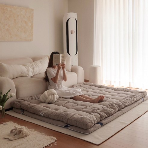 거실을 포근한 안식처로, 누잠 더블업 매트리스