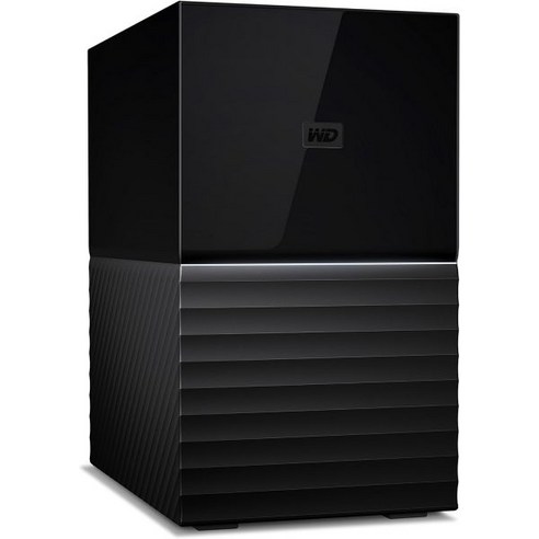 WD 44TB My Book Duo 데스크탑 RAID 외장 하드 드라이브 USB 3.2 Gen 1