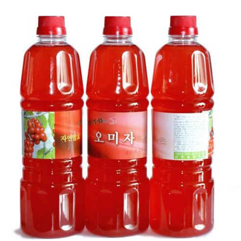 농부마을 천연발효 마시는 오미자 생식초, 3개, 900ml