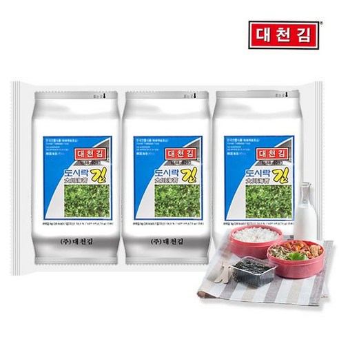 기타 대천김 도시락김 5g x 30봉, 150g, 1