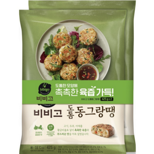 CJ 비비고 도톰 동그랑땡, 850g, 3개