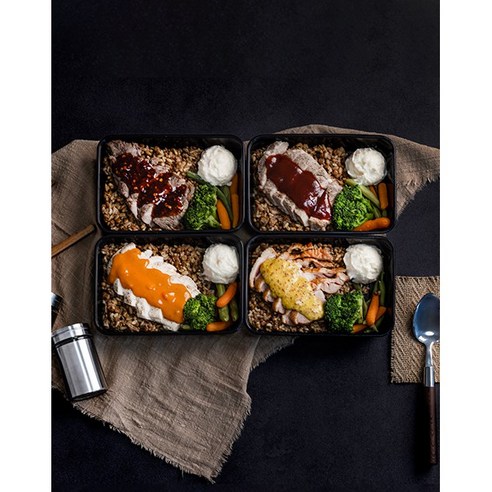 샐그램 단백식사 8팩: 건강과 맛을 동시에! 식단도시락