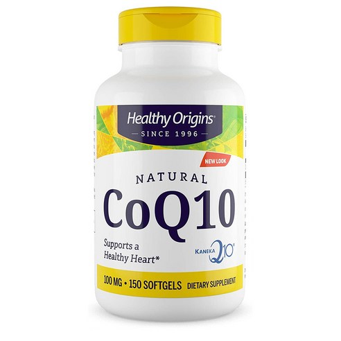 헬시오리진스 CoQ10 100mg 소프트젤 글루텐 프리 무설탕, 150정, 2개