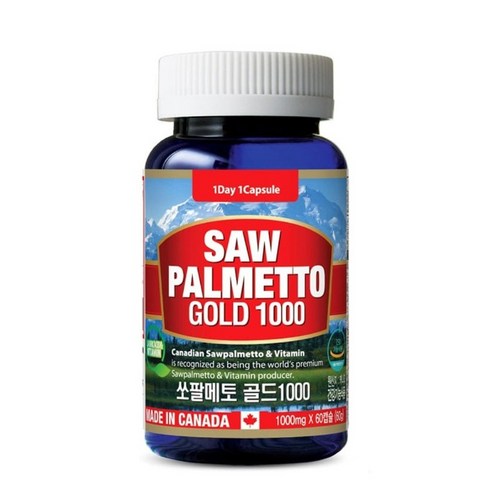 통라이프 쏘팔메토 골드 1000-최대함량 로르산(전립선 건강+세포 보호+에너지 생성 도움)6개월-1병, W/쏘팔180-1, 1개, 180정