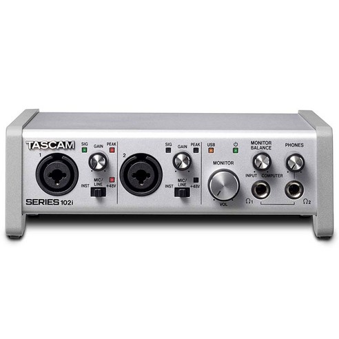 TASCAM 타스캠 SERIES 102i 프리미엄 오디오 인터페이스