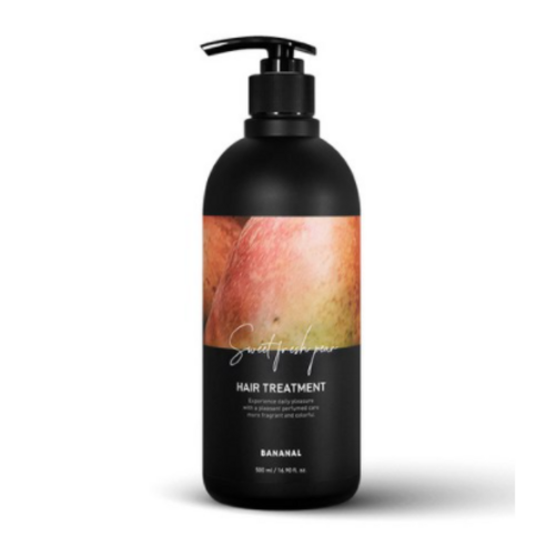 바나날 퍼퓸드 헤어 샴푸 스윗 프레쉬 페어, 500ml, 1개