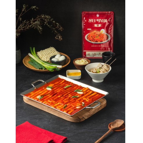 추억을 되살리는 마법, 장터 떡볶이 밀떡 기본맛!