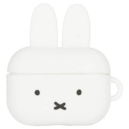 에어팟프로2세대 Gourmandise 구르만디즈 미피 AirPods Pro (2세대) / 지원 실리콘 케이스 페이스 MF-367WH, 1개