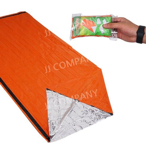 초경량 비박 등산 탐험 휴대용 쉘터 은박 비닐 텐트 바람막이 보온용