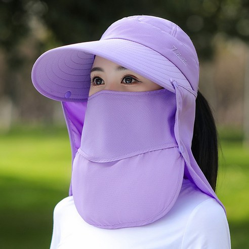 눈부신 햇살 아래, 4단 변신으로 완성하는 자유로운 스타일과 완벽한 자외선 차단!