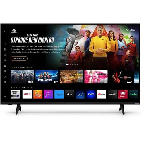 VIZIO 43인치 FHD 스마트 TV 풀 어레이 LED HDR10 Bluetooth 호환 AirPlay 2 및 Chromecast 내장 DTS Virtual X HDMI VR