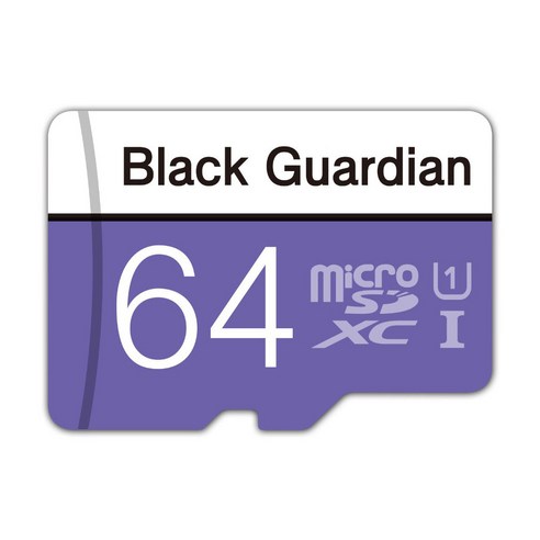 Black Guardian 자동차 블랙박스메모리카드 16G 32G 64G 마이크로SD MLC, 64GB