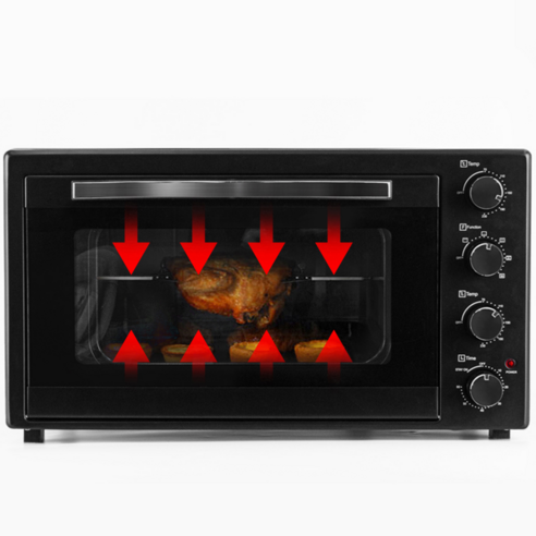 균등하고 맛있는 조리를 위한 컨벡션 기술이 탑재된 대용량 키친아트 전기오븐