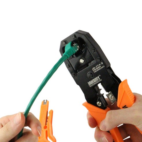 RJ45툴 렌툴 잭 6P 8P 탈피기 랜선공구 자재 압착툴, 1개