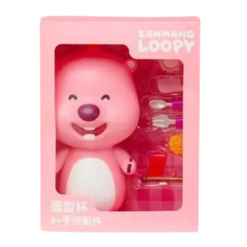 루피물통 잔망루피텀블러 루피텀블러 캐릭터물통 대용량물통 귀여운텀블러, 식사루피(케이스포함), 1개