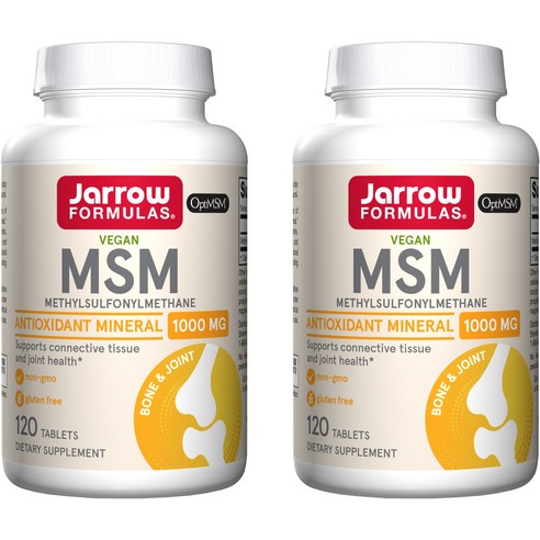재로우 MSM 1000mg 타블렛, 120정, 2개