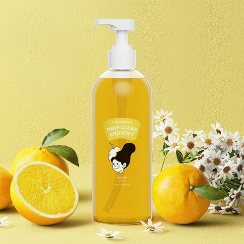 와프랩 청소년용 티 샴푸 딥 클린 앤 소프트 긴머리용 와일드 화이트 플라워향, 500ml, 1개