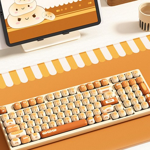 폭신한 즐거움이 손끝에, 식빵 키캡으로 완성하는 나만의 키보드
