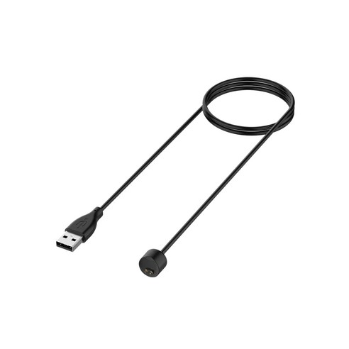 AFBEST Xiaomi 팔찌 5 용 Mi Band 마그네틱 유형 충전기 USB 충전 도크 케이블, 검정