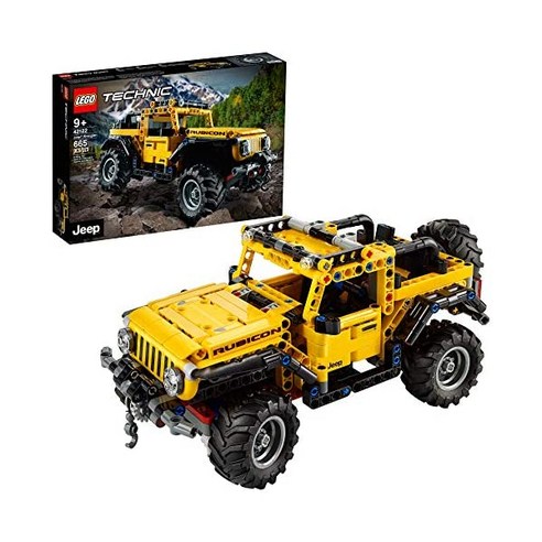 LEGO Technic Jeep Wrangler 42122 Building Toy Set for Kids Boys and Girls Ages 9+ (665 Pieces)