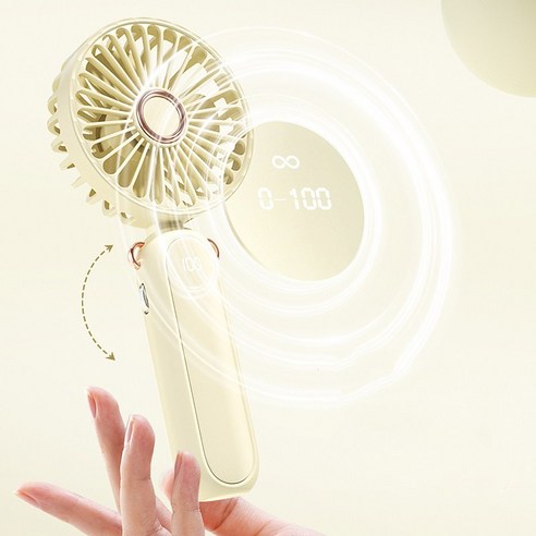 NUNUHANA의 F08 휴대용 손 선풍기 목걸이: 무더운 여름을 시원하게
