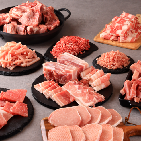 잡채를 완성하는 최고의 선택, 최고기나라 돼지고기