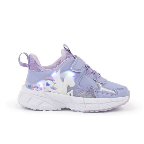 우리 아이의 발걸음을 가볍고 즐겁게 만들어주는 다이노솔즈 유니콘 비너스 퍼플