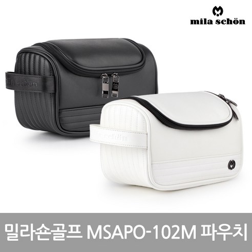 밀라숀 골프 파우치 백 MSAPO-102M, 블랙