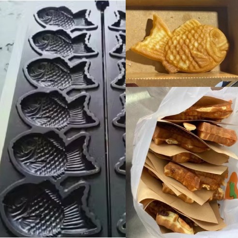 간편하게 붕어빵을 제조할 수 있는 전기식 간식메이커