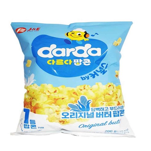 커널스 오리지널 버터 팝콘, 200g, 4개