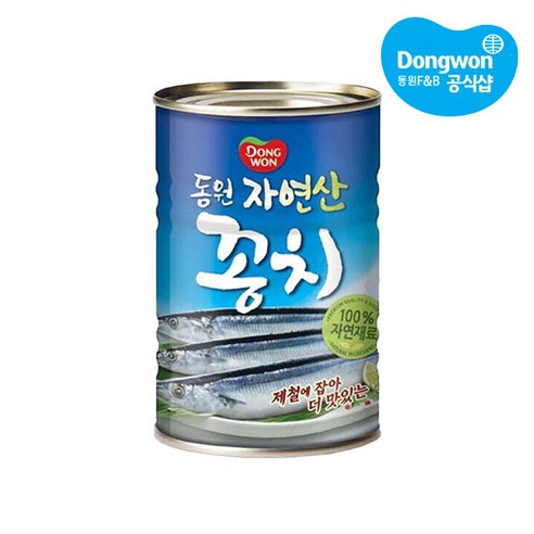 동원 꽁치, 300g, 4개