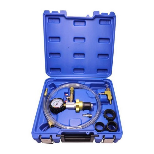 자동차 냉각수 셀프 감지 공구 세트 카센터 오일 정비, 레드, 1개