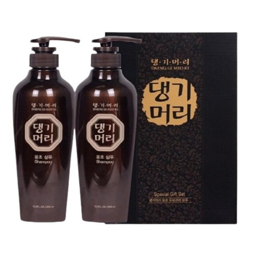 댕기머리 윤초 샴푸 1+1, 탈모 예방과 건강한 모발을 위한 완벽한 선택!