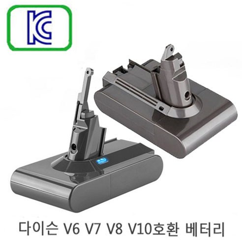 다이슨청소기  다이슨 V6 V7 V8 V10 청소기 호환배터리 교체 국내당일발송, V6 3.0Ah, 1개