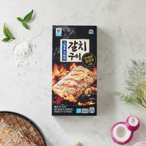 올따옴 추천 대림 냉장 갈치구이 60g, 1개