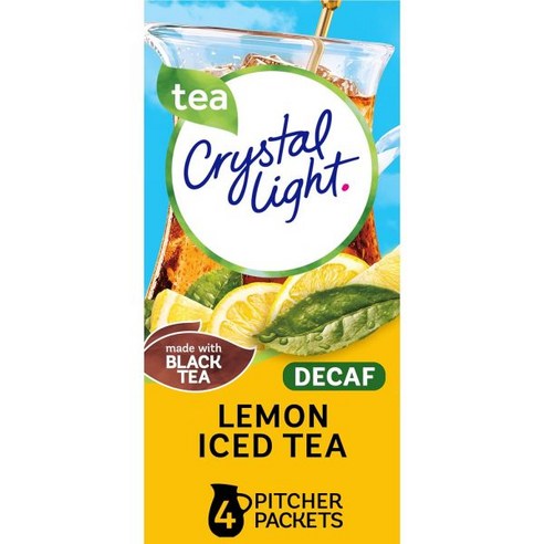 Crystal Light Crystal Light Sugar-Free Decaffeinated Lemon Iced Tea Naturally Flavored Powdered Drin