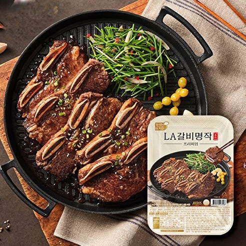 김나운 더키친 T김나운더키친 LA갈비 명작 프리미엄 400g x 7팩, 없음, 7개