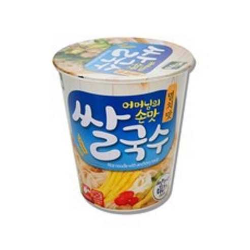 백제 쌀국수 컵 멸치맛 58g 6개입 5곽 한박스 오늘출발