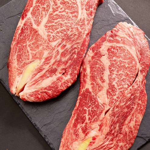 최고의 한우 경험을 선사하는 1++ 투뿔 NO.9 A급 마블링 구이용 한우 선물 세트