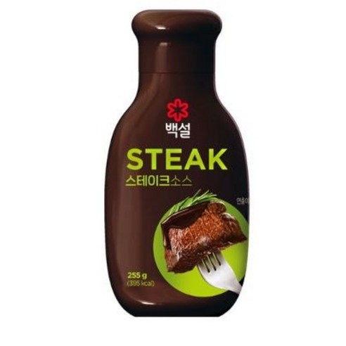 백설 스테이크 소스 255g 10개