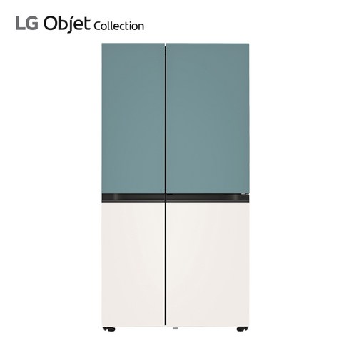 LG 매직스페이스 냉장고 S834MTE20 (클레이민트 베이지/832L), 6년약정(30개월마다관리)