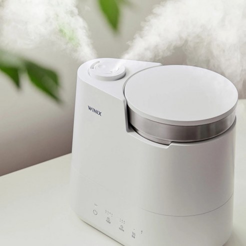 위닉스 복합식 가습기 스테인리스 대용량 자동습도조절 가습기 4L WL3M400-KWK